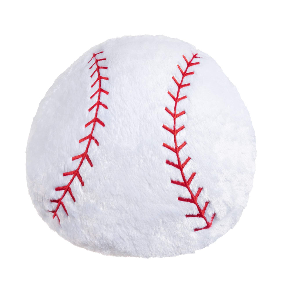 CatchStar baseball pillow 18-inch cover for cozy snuggling and easy care.