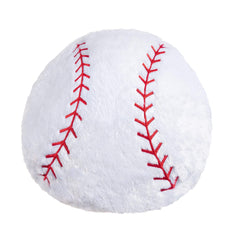 CatchStar baseball pillow 18-inch cover for cozy snuggling and easy care.