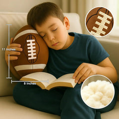 CatchStar football plush pillow gift-ready packaging for gifting