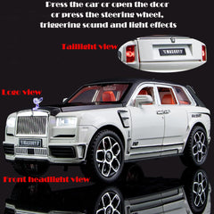 Catovie Rolls-Royce Cullinan 1/24 opened doors and foldable rear seats for interior access
