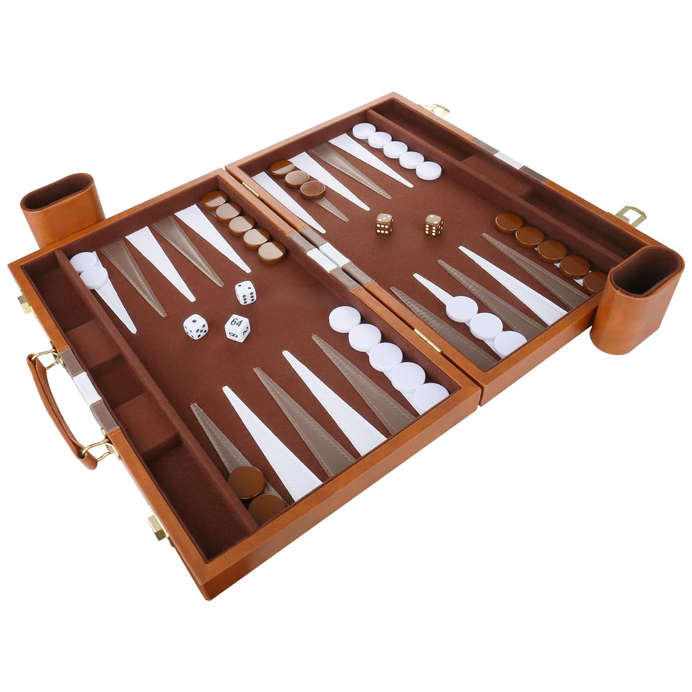 CAYOULR premium pieces and checkers for durable play.