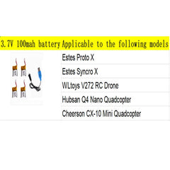 CBB Cecicebb LiPo battery supports longer playtime and reliable performance.