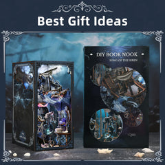 CCCDF Book nook decor adds a distinctive shelf ornament for rooms