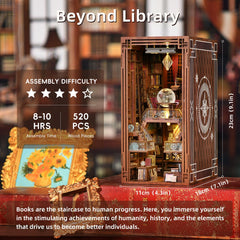 CCCDF Book Nook Kit dust cover highlights interior protection