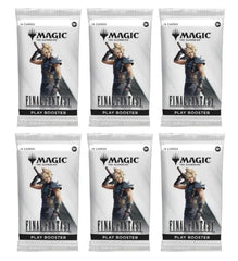 CE 6-pack MTG Final Fantasy booster pack with rare and foil cards for exciting gameplay