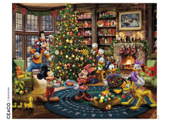 Ceaco 30x24-inch puzzle with large pieces for easier handling.