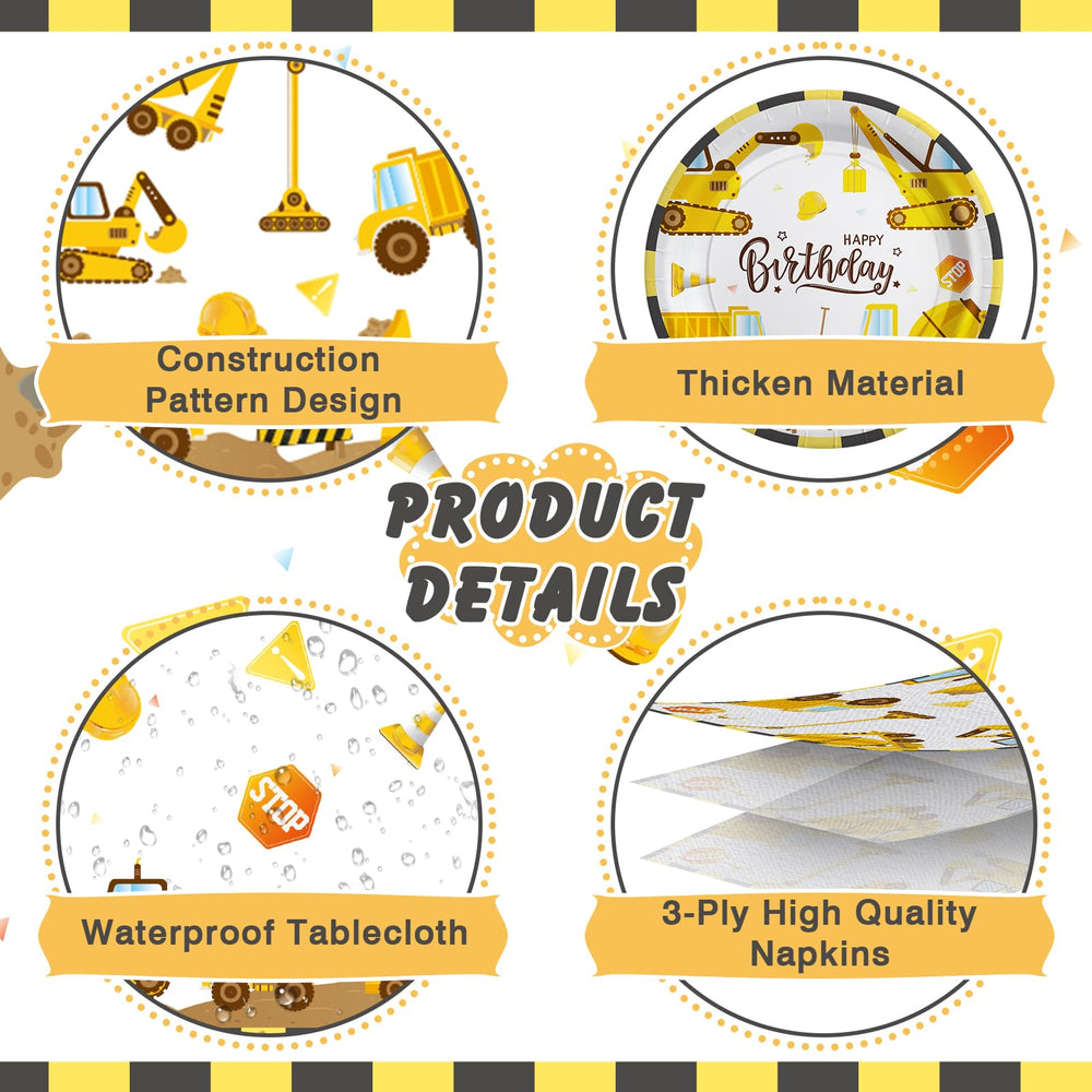 Cecnamt construction 7-inch plates durable for small bites