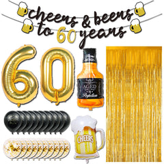 Cefanty 78-inch backdrop fringe curtain anchors the party scene.
