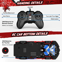 CEGOUFUN 2.4GHz remote range up to 100ft — play with friends outdoors.