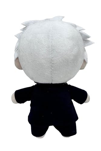 Cekalue anime plush doll features signature outfit details for display.