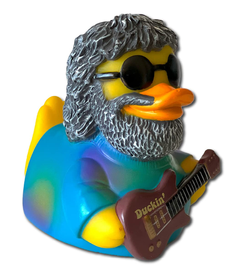CelebriDucks Duckin bath-toy ensemble invites imaginative play.