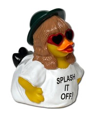 Unique collectible CelebriDucks design perfect for display and bath time