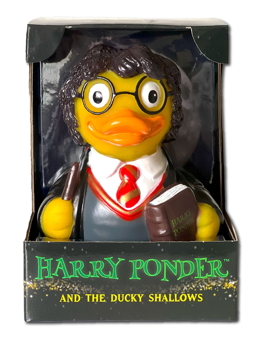Harry Ponder and The Ducky Shallows in a bathtime scene for imaginative play.