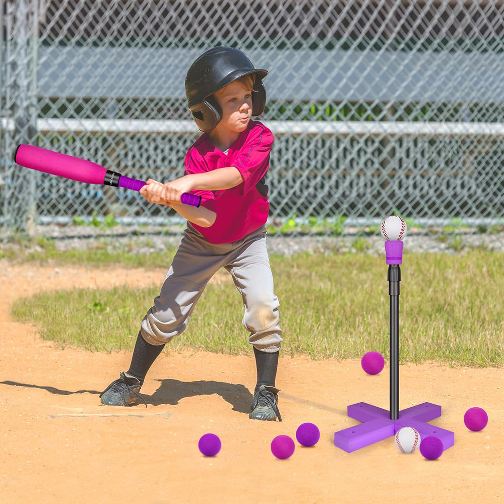 CeleMoon kid-friendly soft foam batting supports safe indoor or outdoor play.