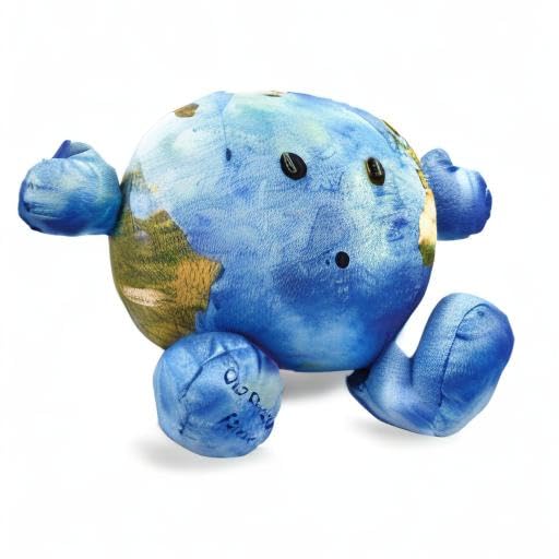 Soft texture and safety features of Our Precious Planet plush.