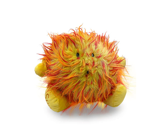 Celestial Buddies Sun Buddy soft plush, 12-inch cuddle buddy for playtime and learning.