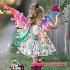 CEMIRK color-changing film wings shift hues for dynamic stage outfits