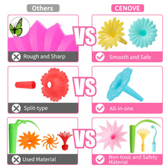 CENOVE safe BPA-free materials with smooth edges for worry-free play