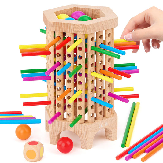 Centtechi Montessori wooden board image highlights family learning setup