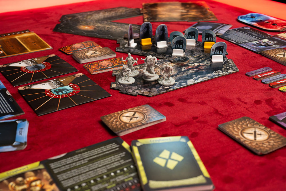 Cephalofair Gloomhaven miniatures and figures enhance tactical combat presence.
