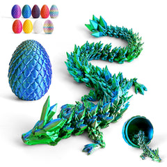 Cessfle 12-inch dragon egg unboxing reveals a colorful dragon inside for imagination