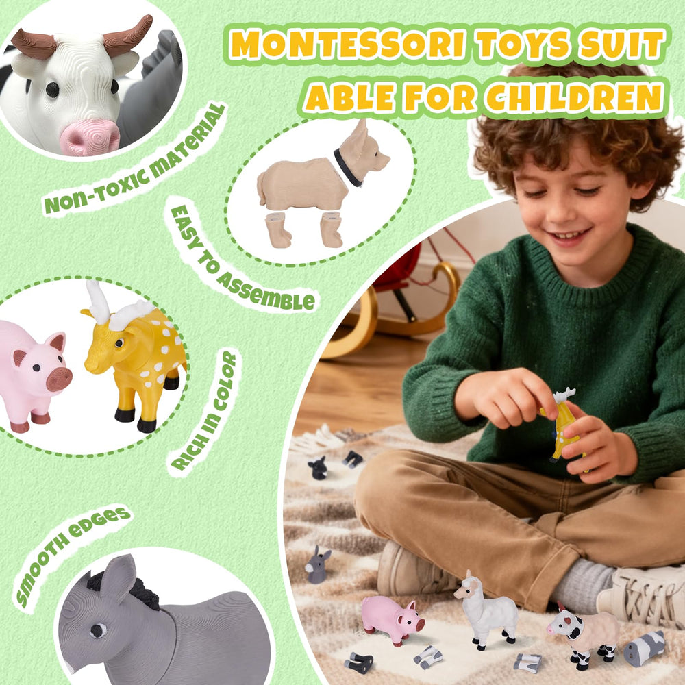 Cessfle sheep magnet piece inspires creative hybrids and role-play.