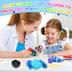Cevioce sensory tube toy encourages calming sensory exploration.