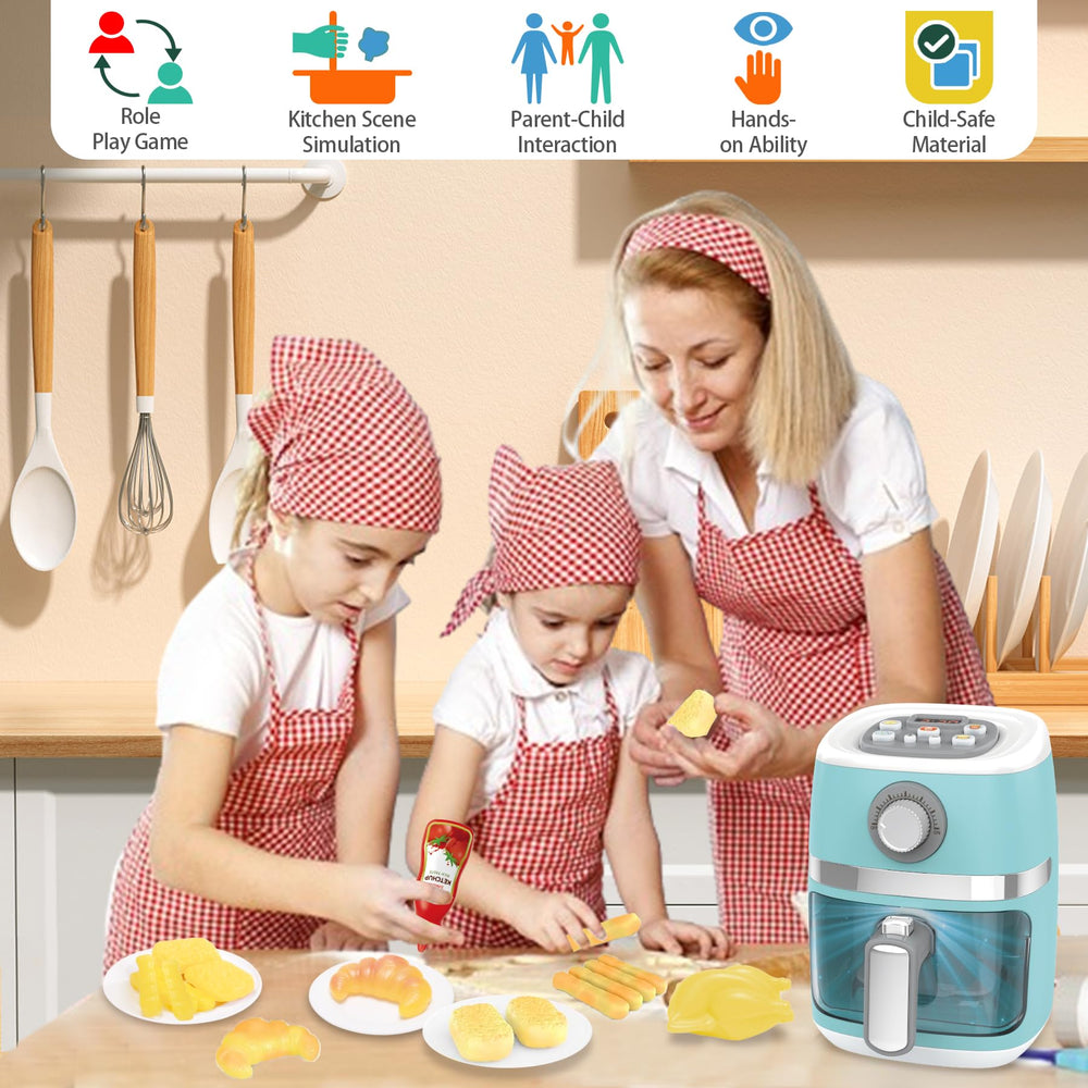 Cewuky color change nuggets add fun to pretend kitchen play.
