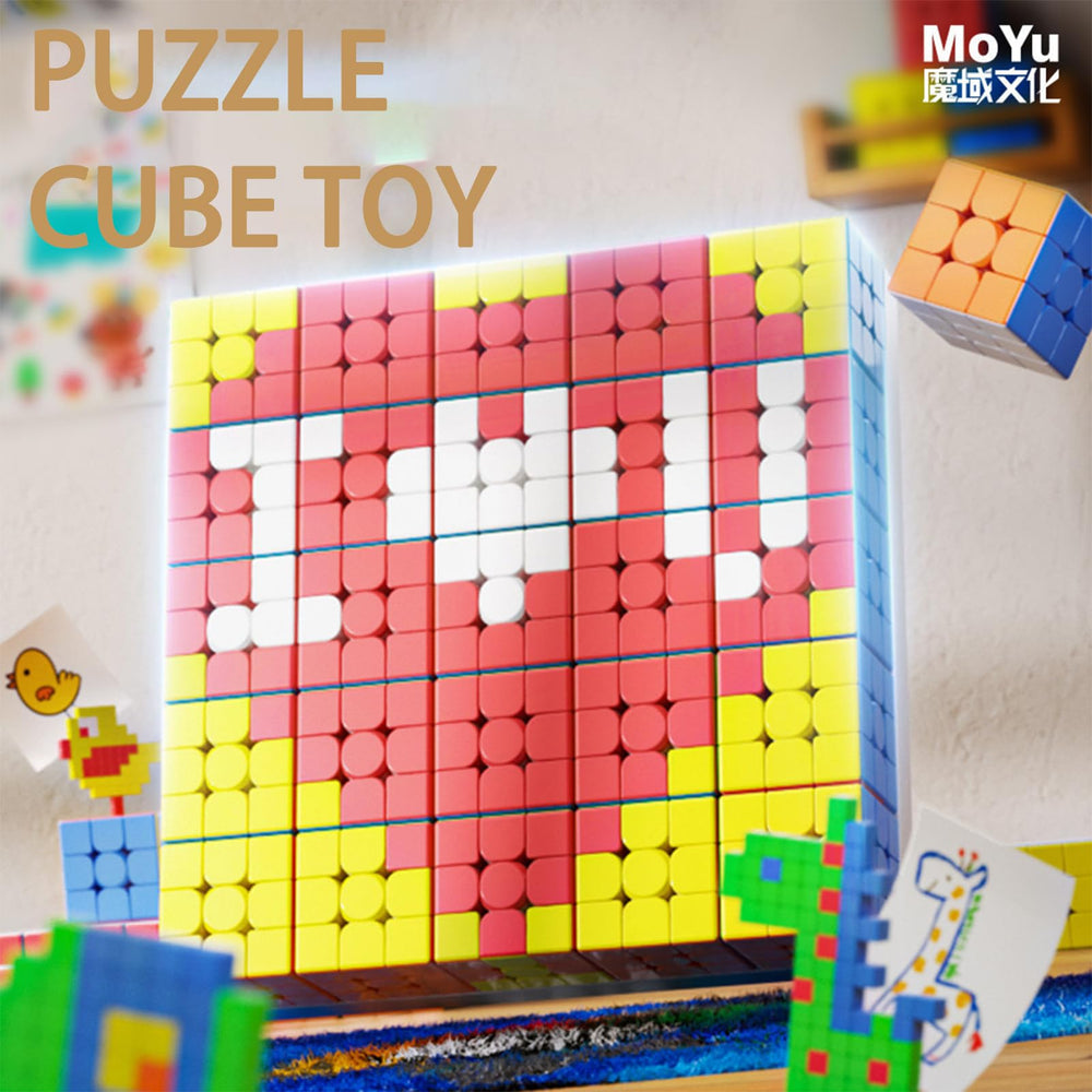 CFMOUR Moyu Meilong 3x3 speed cubes packaged for gifting and storage.