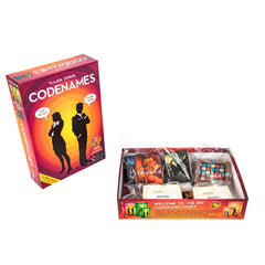 CGE Codenames card stand supports smooth gameplay