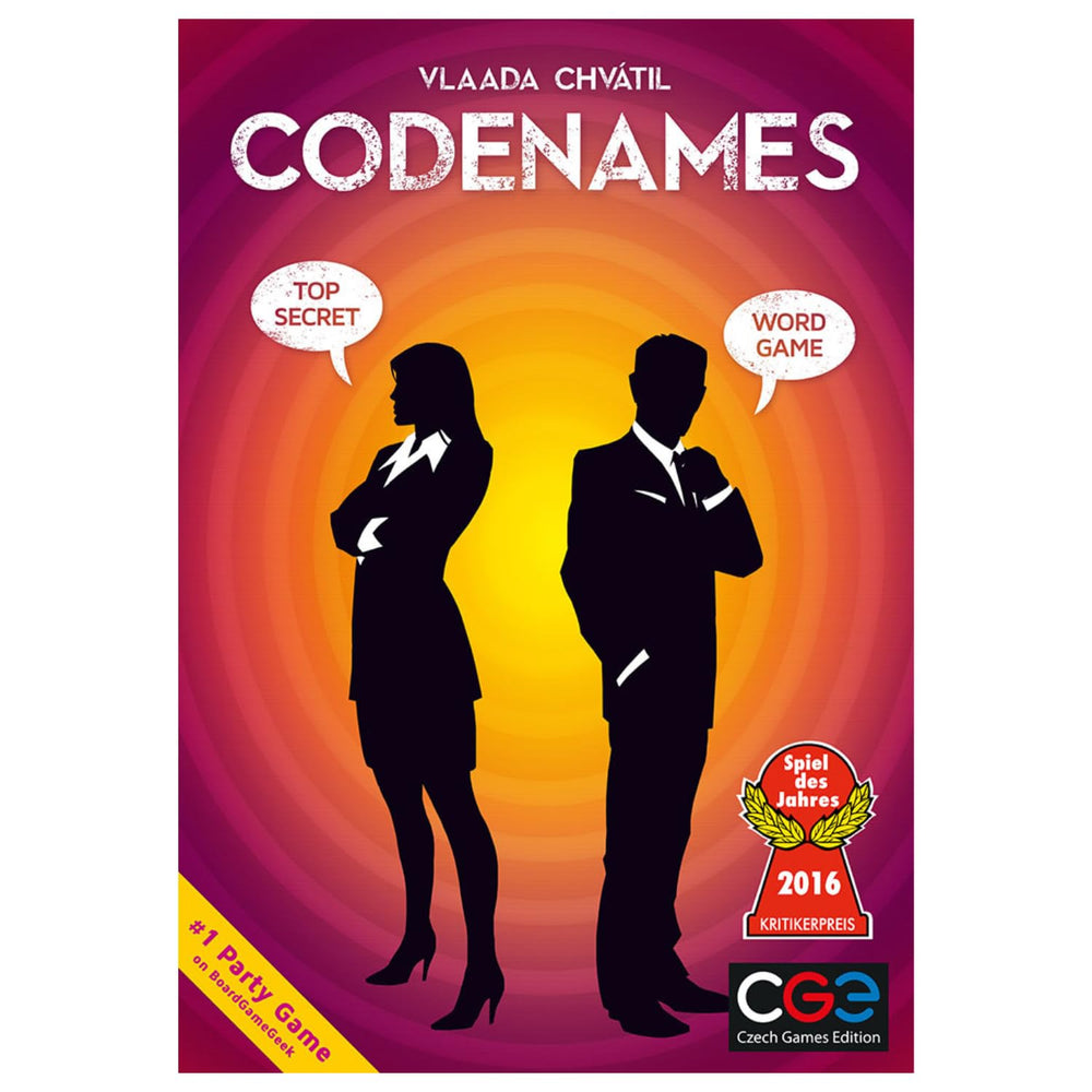 CGE Codenames codename cards offer thousands of word combos