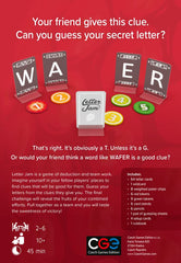 CGE Letter Jam wildcard token enables flexible word possibilities during play