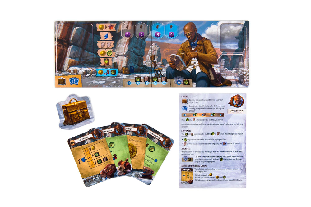CGE Lost Ruins of Arnak Expedition Leaders asymmetry enhances player choices