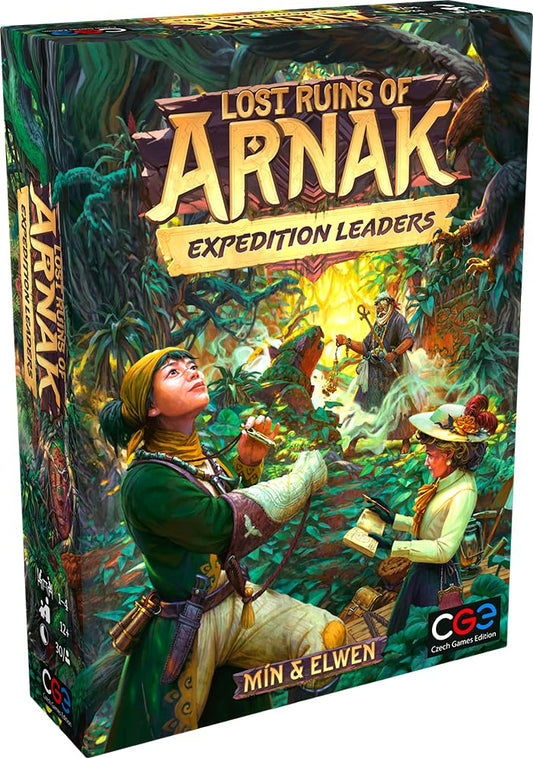 CGE Lost Ruins of Arnak Expedition Leaders board with unique leader boards enabling asymmetric play