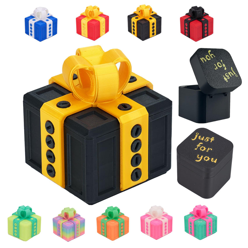 CGXRDK Annoying Gift Box with screws, a playful party prank ready to unfold.