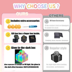 CGXRDK Screwdriver and screws included for easy setup and reliable puzzle opening.