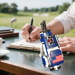 CH NTWH Golf Bag Toy Building Set desk display ready for workspace