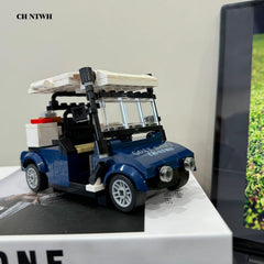 CH NTWH Golf Cart blue windshield close-up shows realistic display detail