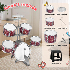 CHADRIGIVS kids drum set cymbal for bright, playful accents.