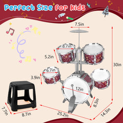 CHADRIGIVS kids drum set drumsticks for precise, fun drumming sessions.