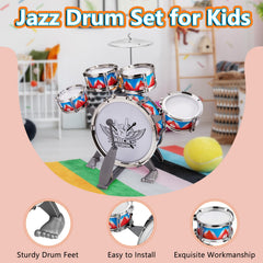 CHADRIGIVS toddler drum set pedal enhances motor timing for kids.