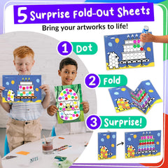 Chalkola toddler art gift set, a thoughtful present for young artists.