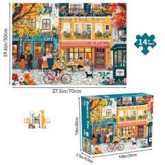 Chalzidar packaging with poster guide supports accurate assembly.