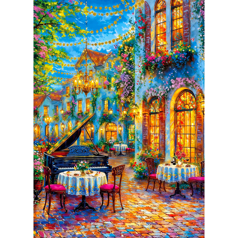 Chalzidar Romantic Piano Night puzzle box in premium packaging, ideal for gifting.