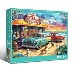 Chalzidar Seaview Campground poster included, helps quick puzzle planning and reference.