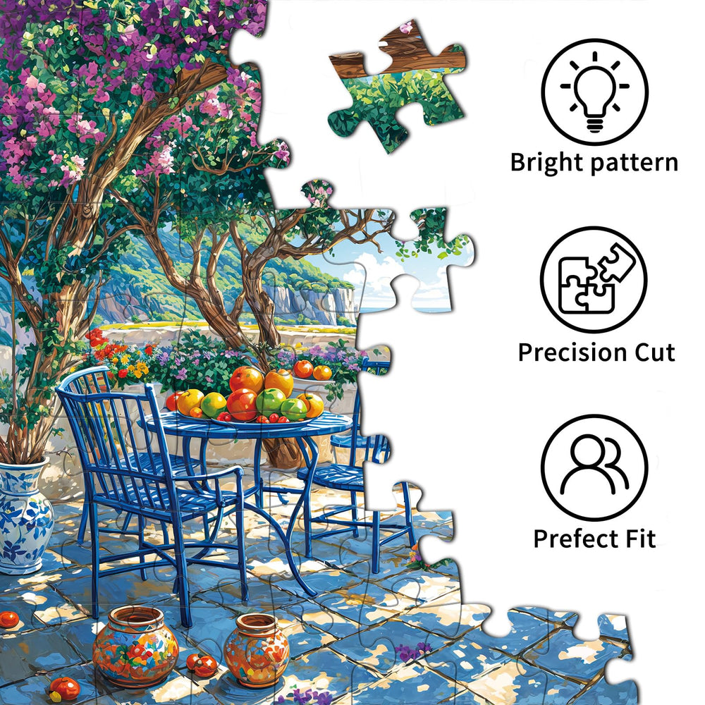 Chalzidar Summer Coast poster included for easy reference during assembly