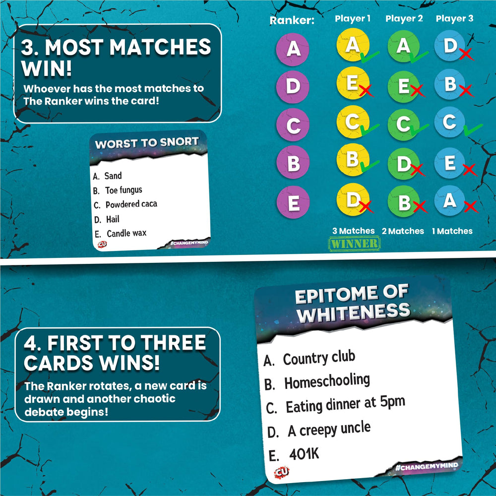 Change My Mind base game compatibility shows easy mixing options.
