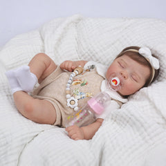 CHAREX weighted cloth body reborn doll for realistic hugging moments