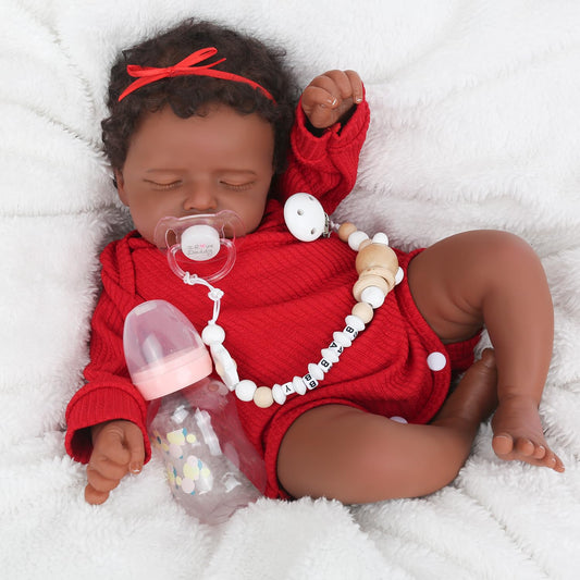 CHAREX Realistic 18in doll face closeup showing lifelike expression for imaginative play