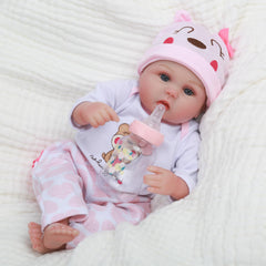 CHAREX Lucy pink magnet pacifier close-up illustrating soothing pretend play